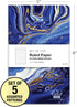 Elan Publishing Company Field Notebook/Journal, 5"x8", Marble Covers, Lined Memo Book, Pack of 5