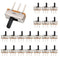 Fibraze 20 PCS Slide Switch Micro Switches 1P2T 2 Position, SPDT Mini Toggle