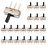Fibraze 20 PCS Slide Switch Micro Switches 1P2T 2 Position, SPDT Mini Toggle