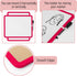 Mr. Pen Dry Erase Board, 14” x 11” Small White Board with Black Marker and Red Frame for Kids and Students