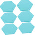 STOBOK 12 Pcs Felt Backdrop Wall Sticker with Self-adhesive Cork Board Tiles for Small Bulletin Board Decor