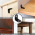 20 Pack 1 Inch 90 Small L Brackets for Wood - Perfect Angle Stainless Steel Tiny L Bracket Corner Brace with Screws