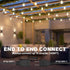 50FT 15+2 Bulbs, IP65 Commercial 2700K Dimmable LED Outdoor String Lights with Shatterproof Waterproof, Grade Patio