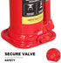 BIG RED T90203C Torin Welded Car Bottle Jack with Vertical and Horizontal Usage - Capacity 2 Ton (4,000 LBs), Red