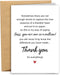 RYYike Thank You Card for Boss, Boss's Day Appreciation Card from Employee Staff,