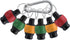 Set Navaris Ball Grip Bit Holder - Carabiner Ring for Holding Drill Bits - Color Coded Bit Extension with Ergonomic