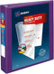 Avery Heavy-Duty View 3 Ring Binder, 1.5" One Touch EZD Rings, 1 Purple Binder