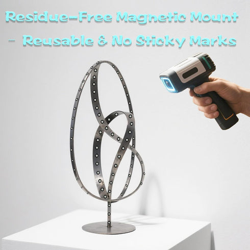 Gloxyuni 200 (6mm Inner/10mm 3D 3D PCS Outer) Scanning Positioning Targets - Magnetic Tracking Dots for Scanner
