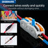 GKEEMARS 50 Pcs 2 Conductor Compact Lever Wire Connectors Assortment Pack KV-212 Electrical Connectors Kit