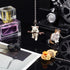 4pcs 4 13.7 Inches Cat Ceiling Fan Pull Chain Styles Cute Cat Fan Pull Chain Pendant Extension Lighting Fan Danglers