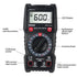 WGGE Digital Multimeter with Case, DC AC Voltmeter, Ohm Volt Amp Test Meter for Household Outlet