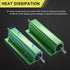 Twidec/2Pcs 100W 8 Ohm Wirewound Resistors, Aluminum Housed Resistor for Power Supply Equipment