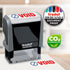 Trodat Stamp 4912 Office Printy - Self Inking with English Text Void, Red and Blue Ink