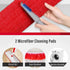 Mops for Floor Cleaning - Wet Spray Mop with 14 oz Refillable Bottle and 2 Washable Microfiber Pads for Home Use