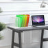 Kuntine.B 2 Pack Desk File Organizer, 7-Section Upright Mesh Desktop File Sorter for Home, Office & Classroom (White)