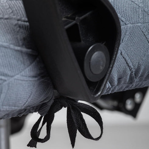 Office Chair Cover with Armrest Covers, Universal Stretch Desk Chair Cover, Computer Chair Slipcovers, Dark Gray