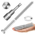 (12Sets) 5/16" x 2" Heavy Duty Hex Head Lag Bolts with Washers, 304 Stainless Steel Wood Screws, Partial Thread Bright