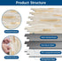 Yipscazo 10 Sheets Peel and Stick Stone Metal Tile Backsplash, 12'' X 12'', Beige Stone with Gold for Kitchen, Bathroom
