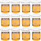 PATIKIL 300ml Low Form Glass Beaker, 12 Pack, 3.3 Borosilicate Glass Graduated Measuring Cups with Spout