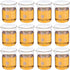 PATIKIL 300ml Low Form Glass Beaker, 12 Pack, 3.3 Borosilicate Glass Graduated Measuring Cups with Spout