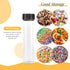 40ml Clear Glass Vials with Screw Caps and Plastic Stoppers, Leak-Proof Glass Test Tubes, 25PCS
