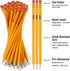 IKAYAS 400 Pack #2 HB Pencils, Bulk Yellow Sharpened Pencils with Erasers for Kids and Office Supplies