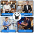 XLIUAX Server Apron Pouch, Restaurant Waiter Waist Check Holder Working Serving Pouch Utility Server Accessories Bag