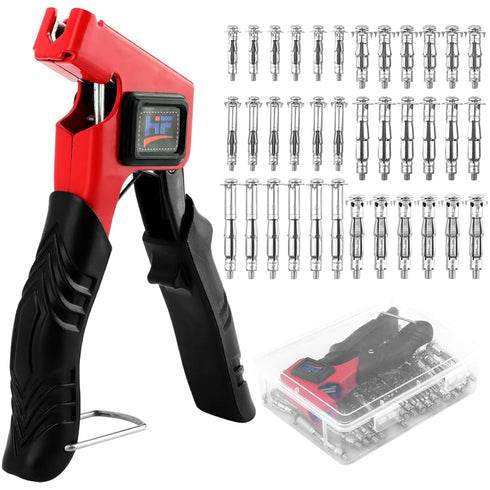 36PCS Molly Bolts for Drywall, Heavy Duty Hollow Wall Anchors with Setting Tool Kit