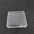 Scicalife 10 Sets Square Petri Dish with Lids, Plastic Material Container for School Lab Science Experiment