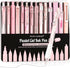 Four Candies 14 Pack Pastel Gel Ink Pen Set, Cute Retractable 0.5mm Fine Point, Note Taking Aesthetic Pens