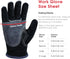 YESWELDER Leather Work Gloves for Men or Women, Durable Cowhide Leather with Cotton Lining for Various Uses