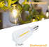 25 Packs ST38 LED Edison Bulbs, 0.6W E12 Base Small Vintage Light Bulbs, Equivalent to 7W Incandescent, 2700K Warm