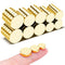 Small Magnets, 50Pcs Tiny Circle Rare Earth Magnets, 3 Different Sizes for Crafts, DIY, Office