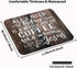Wknoon 4-19 All I Need is Coffee & Jesus Quote Rustic Wood Mouse Pad, Christian Bible Verse Scripture Quote Philippians
