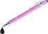 Pastel Rubberized Soft Touch Ballpoint Pen with Stylus Tip, Premium Metal Pen, Black Ink, Medium Point (Assorted, 7