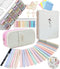Bible Study Supplies Journaling Kit with Highlighter, Tabs, Notebook, Pen Case, Bible Annotation Kit, Essentials Set