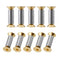 10 Packs Knife Handle Screws - Gold Hex Flat Head Screws, Fasteners for Fixing Blade Knife