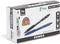 Zebra Pen Z-Grip Retractable Ballpoint Pen - Medium Point (1.0mm), Blue and Black Ink, 36-Pack