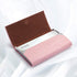 PU Leather Slim Business Card Holder for Women, ID Case/Wallet Pocket Business Name Card Carrier for Men