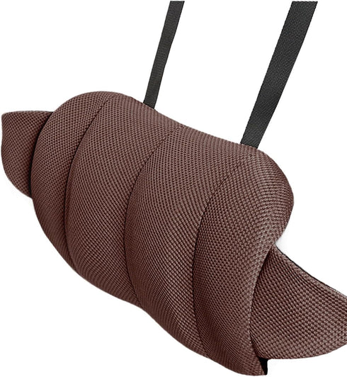 PawwJoy Waist Support Pillow Memory Foam Cushion Washable Anti Slip Versatile Office Waist Support Pillow for Hiking
