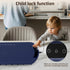 7-Temp (104F-212F), 250W 5H COWSAR Food Warming Mat, Electric Warming Tray Low Energy Consumption, Timer & Child Lock