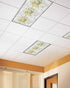 Velvessentia 4 Pack, 4x2 Fluorescent Light Covers for Ceiling Lights Sunflowers Bouquet Magnetic Classroom Light Covers