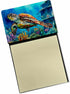 Caroline's Treasures Loggerhead Sea Turtle Sticky Note Holder - Refillable Dispenser, Self-Sticky Note Pads, Memo Pads,