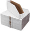 ZBEIVAN Cardboard Storage Bins, 35 Packs 12x2x4.5 Inches, Easy Assembly Pantry Organizer Bins for Shelf
