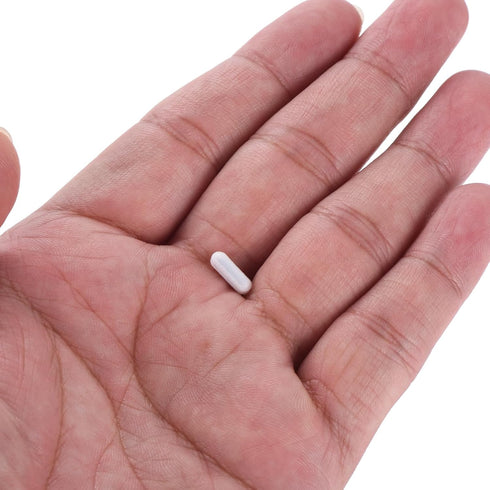 MECCANIXITY Magnetic Stirrer Mixer Stir Bar Rod, 12mm(0.47") x3mm Cylinder Shape PTFE Coating for Laboratory, 1Pcs