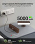 Set 2: 360 Battery Operated Wall Sconces of Wireless Rechargeable Wall Light with Remote&Button, Rotate Magnetic Scone