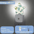 Cute Dinosaur Nightlight,Cartoon Baby Dino Star Night Lights Plug into Wall Decorations for Bedroom Bathroom,Dusk