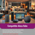 Bulbs 130W Bulbs bulb, 90+CRI, A19 E26 Bulb, 12W 1300LM, 4 Pack Alexa Light Equivalent, Smart Light Directly Works