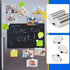 Small Magnets, 30 Pack Refrigerator Magnets, 15x2mm Rare Earth Neodymium Magnets for Crafts, Whiteboard, Kitchen Cabinet