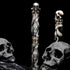 Jinhao Snake Roller Ball Pen, Black Color with Solid Metal Skull Head